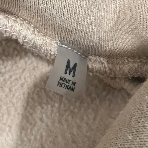 Essentials Beige Hoodie - Picture 4 of 5